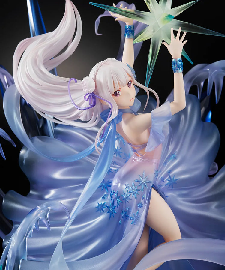 Re:Zero kara Hajimeru Isekai Seikatsu - Emilia - 1/7 - Shibuya Scramble Crystal Dress Ver. (Alpha Satellite, eStream) [Shop Exclusive]ㅤ – eStream – ActionFigureBrasil