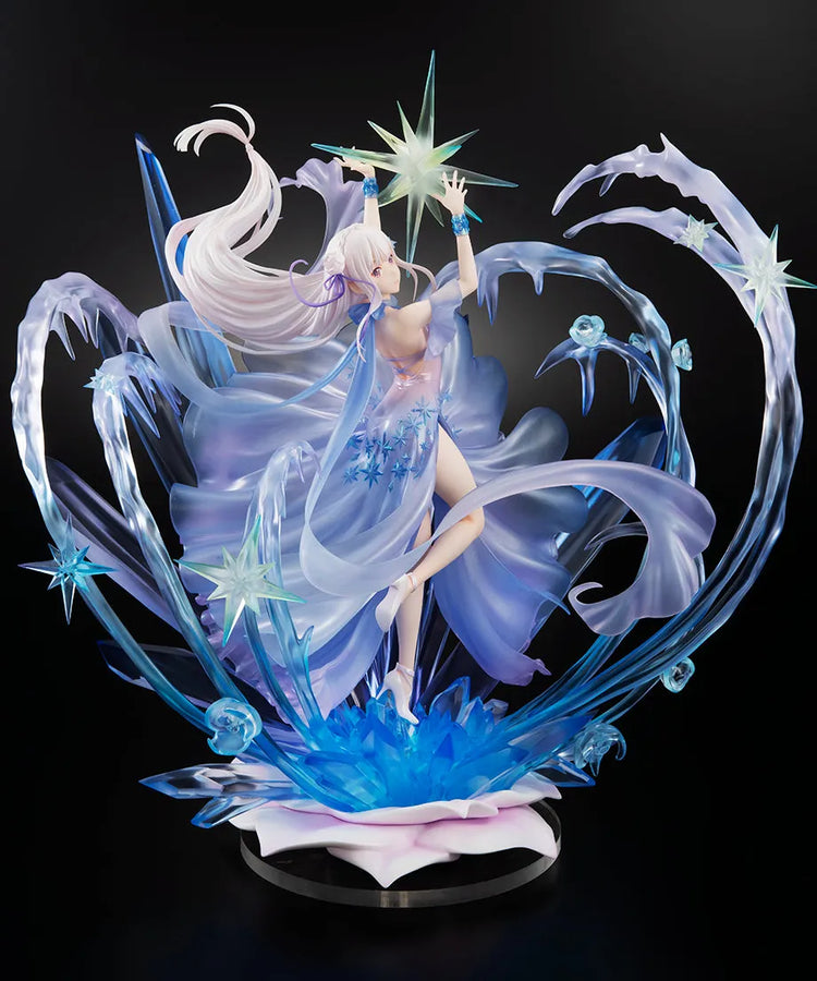 Re:Zero kara Hajimeru Isekai Seikatsu - Emilia - 1/7 - Shibuya Scramble Crystal Dress Ver. (Alpha Satellite, eStream) [Shop Exclusive]ㅤ – Alpha Satellite – ActionFigureBrasil