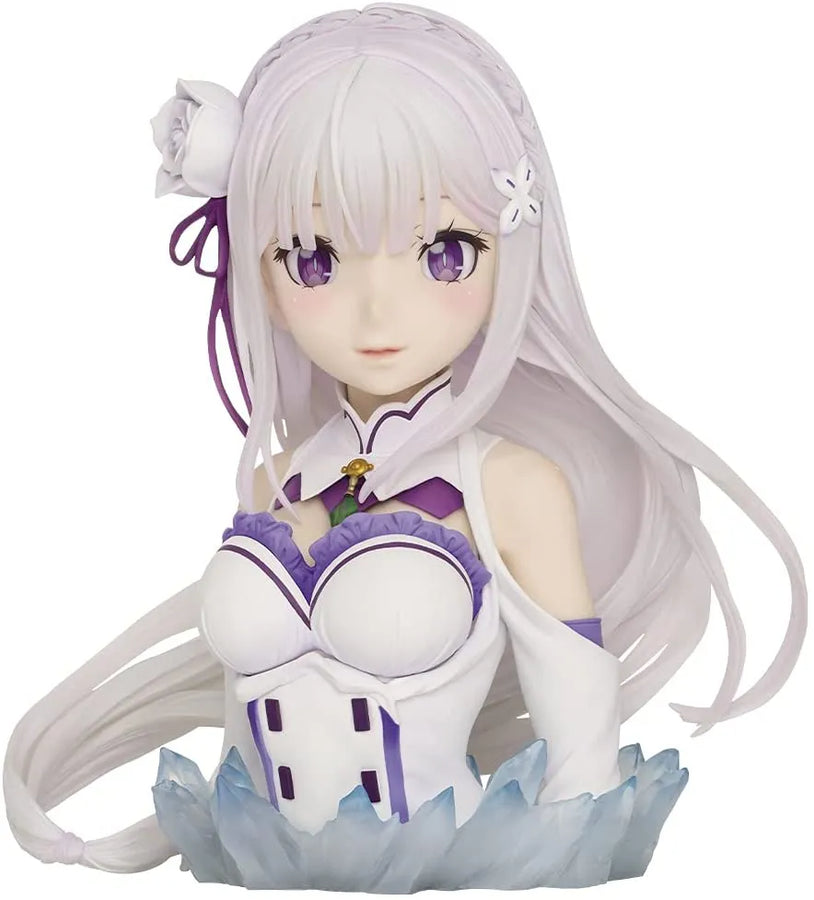 Re:Zero kara Hajimeru Isekai Seikatsu - Emilia - ArtScale Bust - Ichiban Kuji Re:Zero kara Hajimeru Isekai Seikatsu ~Anata, Seirei no Shukufuku ga Arimasu you ni~ - A Prize (Bandai Spirits)ㅤ – Bandai Spirits – ActionFigure Brasil