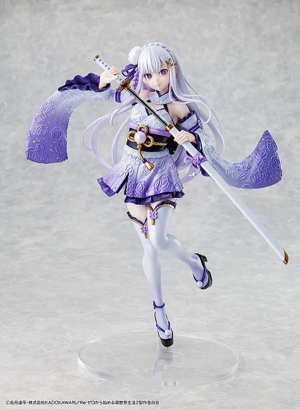 Re:Zero kara Hajimeru Isekai Seikatsu - Emilia - KDcolle - 1/7 - Combat Outfit Ver. (Kadokawa)ㅤ – Kadokawa – ActionFigureBrasil