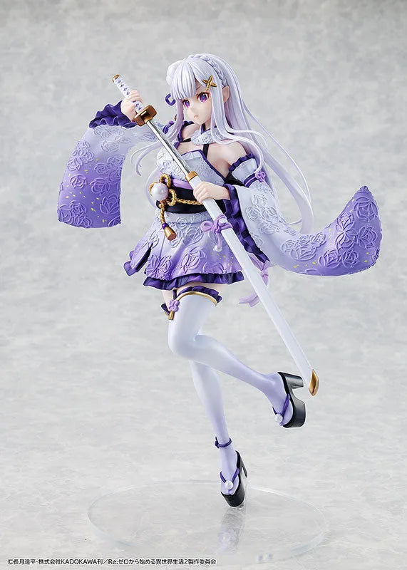 Re:Zero kara Hajimeru Isekai Seikatsu - Emilia - KDcolle - 1/7 - Combat Outfit Ver. (Kadokawa)ㅤ – Kadokawa as Manufacturer – ActionFigure Brasil