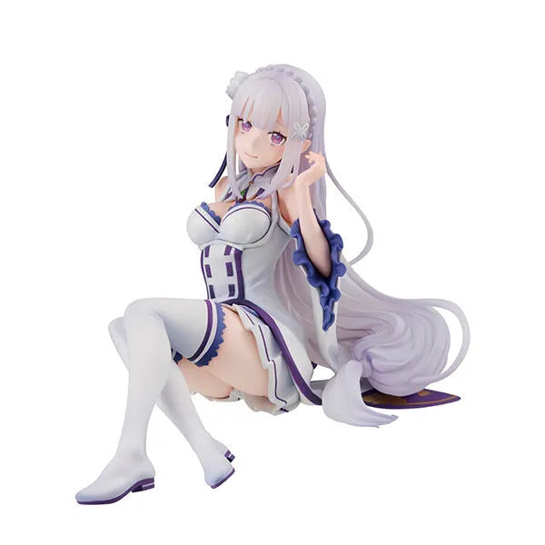 Re:Zero kara Hajimeru Isekai Seikatsu - Emilia - Melty Princess - Tenohira - 2026 Re-release (MegaHouse)ㅤ – MegaHouse – ActionFigureBrasil