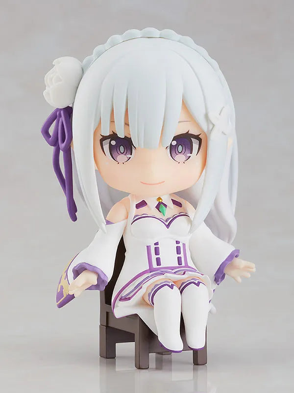 Re:Zero kara Hajimeru Isekai Seikatsu - Emilia - Nendoroid - Nendoroid Swacchao (Good Smile Company)ㅤ – Good Smile Company – ActionFigure Brasil