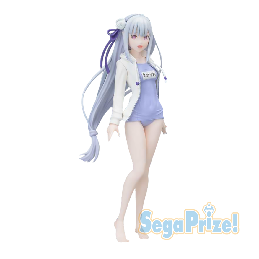 Re:Zero kara Hajimeru Isekai Seikatsu - Emilia - PM Figure - Natsu no Hi E M T (SEGA)ㅤ – SEGA – ActionFigureBrasil