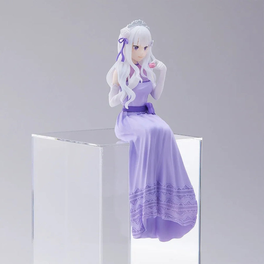 Re:Zero kara Hajimeru Isekai Seikatsu - Emilia - Premium Chokonose Figure - Lost in Memories, Dressed-Up Party Ver. (SEGA)ㅤ – SEGA – ActionFigureBrasil