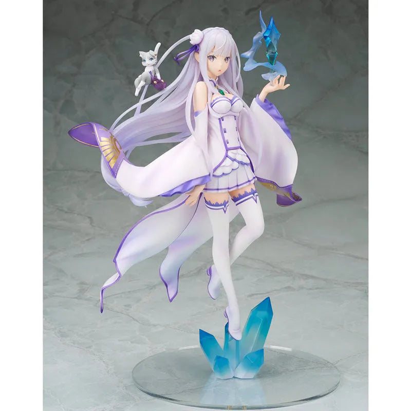 Re:Zero kara Hajimeru Isekai Seikatsu - Emilia - Puck - 1/8 (Alpha x Omega)ㅤ – Alpha x Omega As Manufacturer – ActionFigure Brasil
