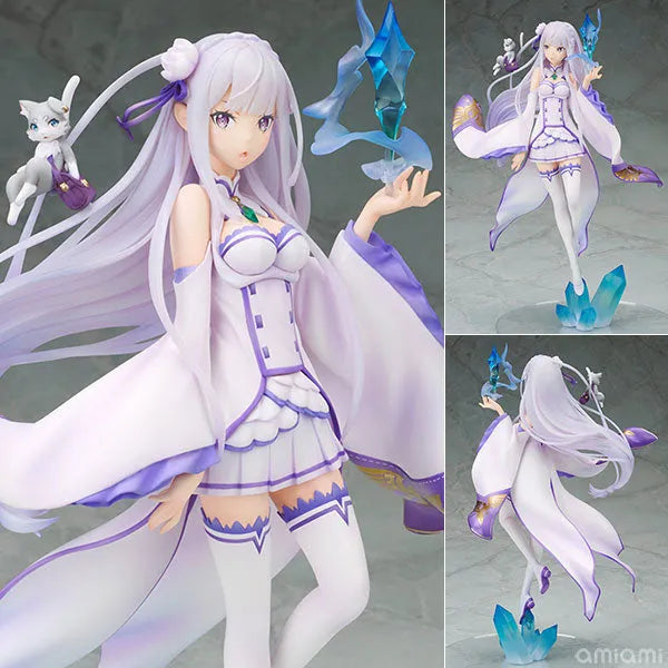 Re:Zero kara Hajimeru Isekai Seikatsu - Emilia - Puck - 1/8 (Alpha x Omega)ㅤ – Alpha x Omega As Manufacturer – ActionFigure Brasil