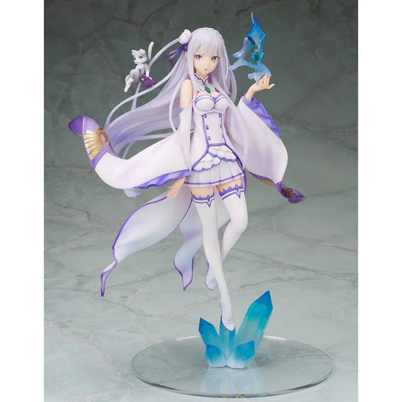 Re:Zero kara Hajimeru Isekai Seikatsu - Emilia - Puck - 1/8 (Alpha x Omega)ㅤ – Alpha x Omega As Manufacturer – ActionFigure Brasil