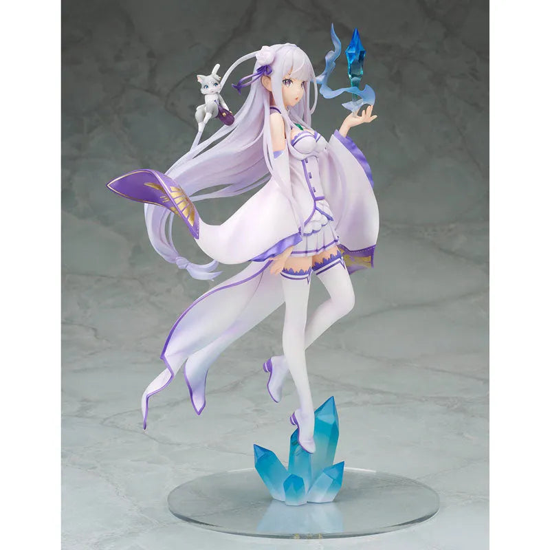 Re:Zero kara Hajimeru Isekai Seikatsu - Emilia - Puck - 1/8 (Alpha x Omega)ㅤ – Alpha x Omega As Manufacturer – ActionFigure Brasil