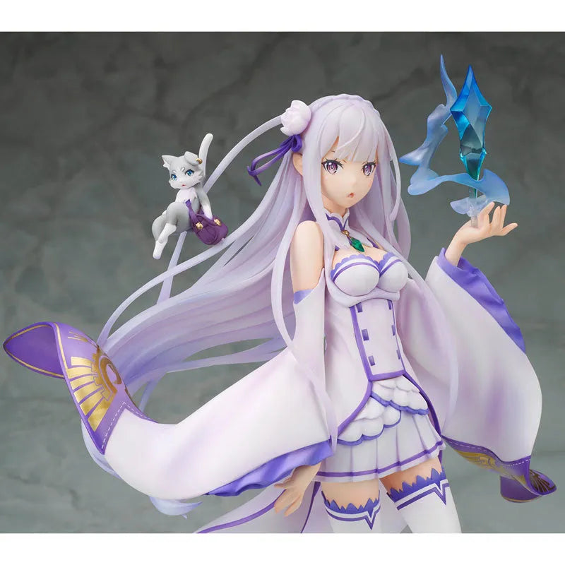 Re:Zero kara Hajimeru Isekai Seikatsu - Emilia - Puck - 1/8 (Alpha x Omega)ㅤ – Alpha x Omega As Manufacturer – ActionFigure Brasil