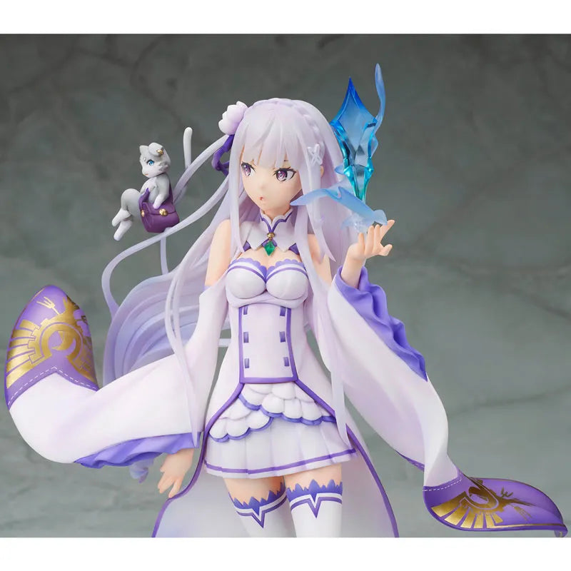 Re:Zero kara Hajimeru Isekai Seikatsu - Emilia - Puck - 1/8 (Alpha x Omega)ㅤ – Alpha x Omega As Manufacturer – ActionFigure Brasil