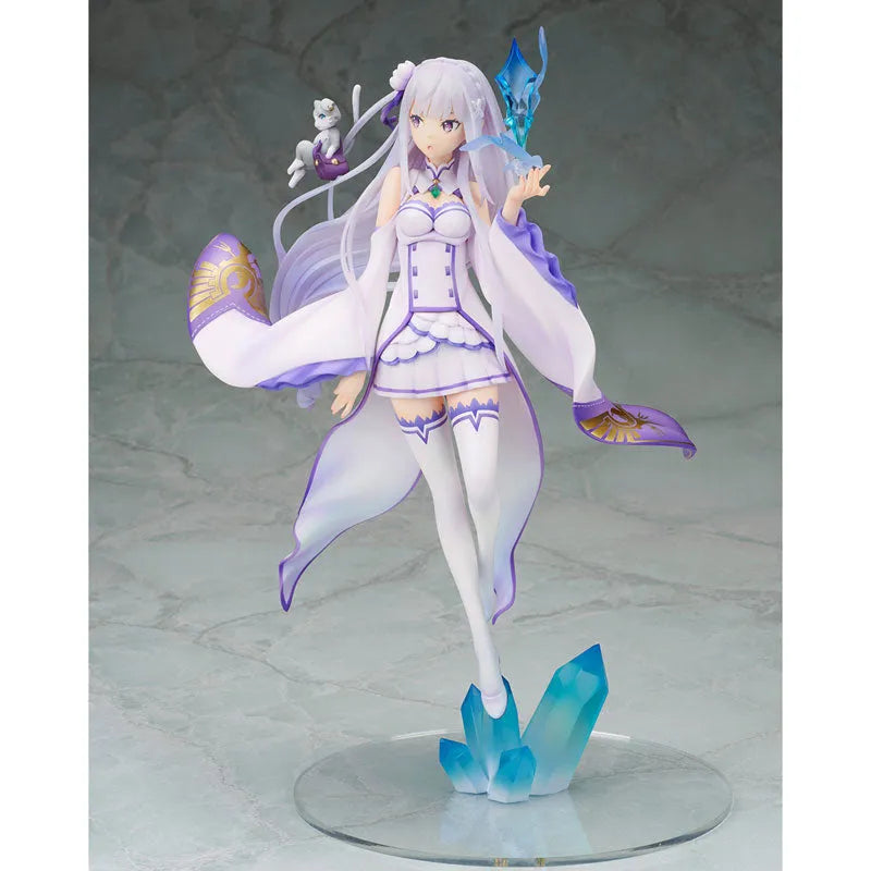 Re:Zero kara Hajimeru Isekai Seikatsu - Emilia - Puck - 1/8 (Alpha x Omega)ㅤ – Alpha x Omega As Manufacturer – ActionFigure Brasil