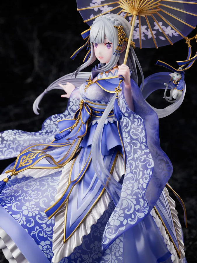 Re:Zero kara Hajimeru Isekai Seikatsu - Emilia - Puck - F:Nex - 1/7 - Hanfu (FuRyu) [Shop Exclusive]ㅤ – FuRyu – ActionFigureBrasil
