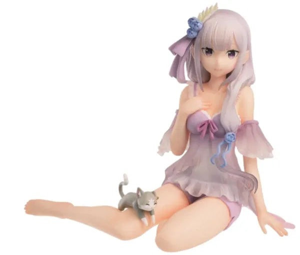 Re:Zero kara Hajimeru Isekai Seikatsu - Emilia - Puck - Ichiban Kuji ~Madorami no Teaparty~ Prize B (Bandai Spirits)ㅤ – Bandai Spirits – ActionFigureBrasil