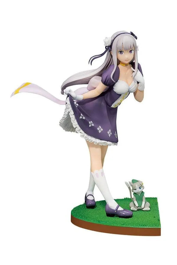 Re:Zero kara Hajimeru Isekai Seikatsu - Emilia - Puck - Ichiban Kuji Re:Zero kara Hajimeru Isekai Seikatsu ~snow white life ver.~ (Bandai Spirits)ㅤ – Bandai Spirits – ActionFigureBrasil