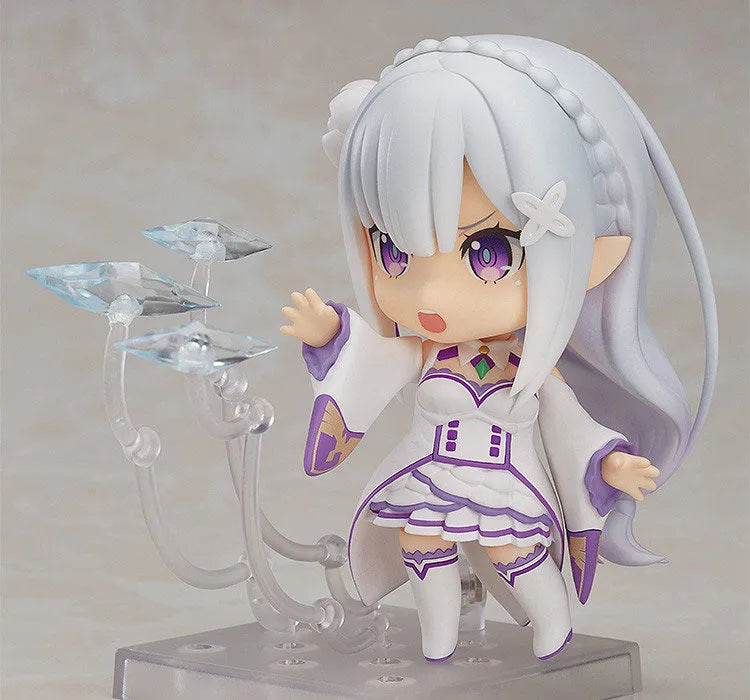 Re:Zero kara Hajimeru Isekai Seikatsu - Emilia - Puck - Nendoroid (#751) - 2025 Re-release (Good Smile Company)ㅤ – Good Smile Company – ActionFigure Brasil