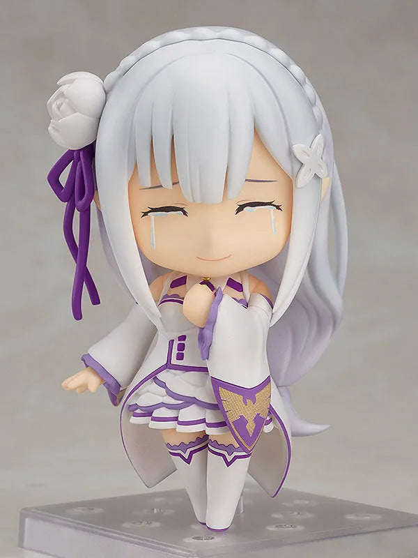 Re:Zero kara Hajimeru Isekai Seikatsu - Emilia - Puck - Nendoroid #751 - Re-release (Good Smile Company)ㅤ – Good Smile Company – ActionFigure Brasil