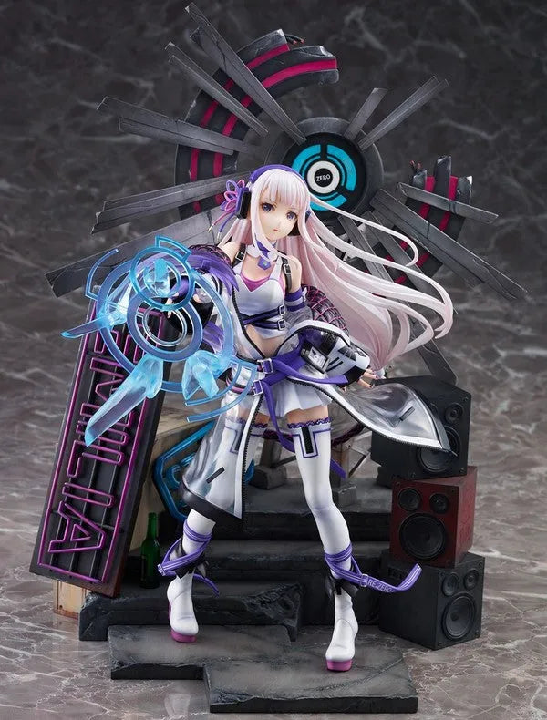 Re:Zero kara Hajimeru Isekai Seikatsu - Emilia - Shibuya Scramble Figure - 1/7 - Neon City Ver. (Alpha Satellite, eStream)ㅤ – Alpha Satellite – ActionFigure Brasil