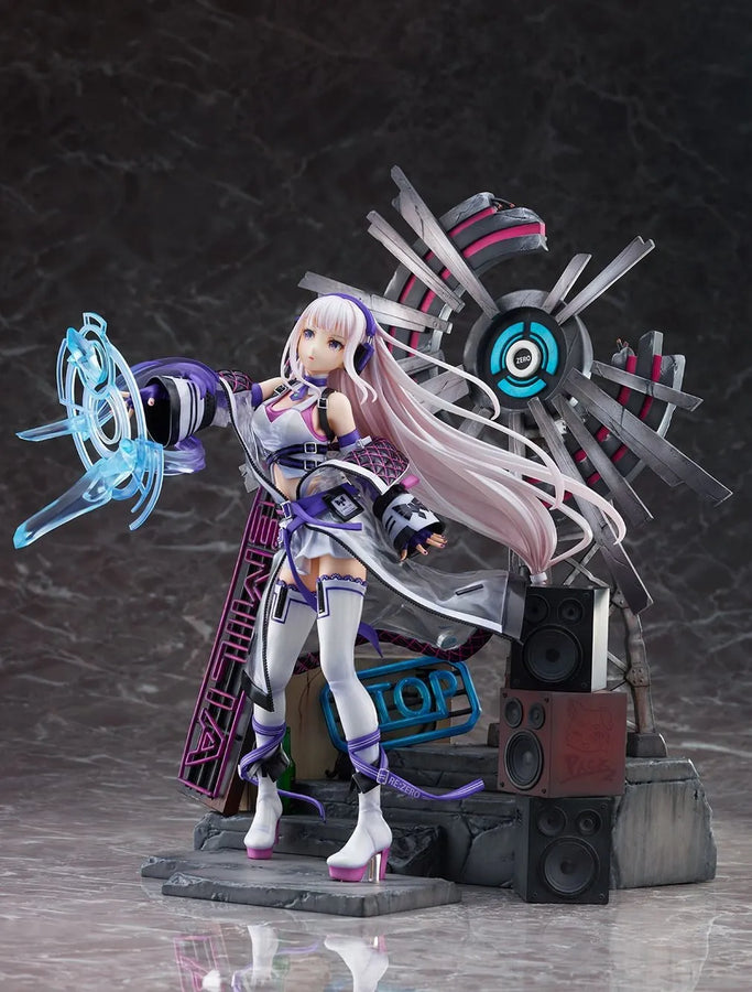 Re:Zero kara Hajimeru Isekai Seikatsu - Emilia - Shibuya Scramble Figure - 1/7 - Neon City Ver. (Alpha Satellite, eStream)ㅤ – Alpha Satellite – ActionFigure Brasil