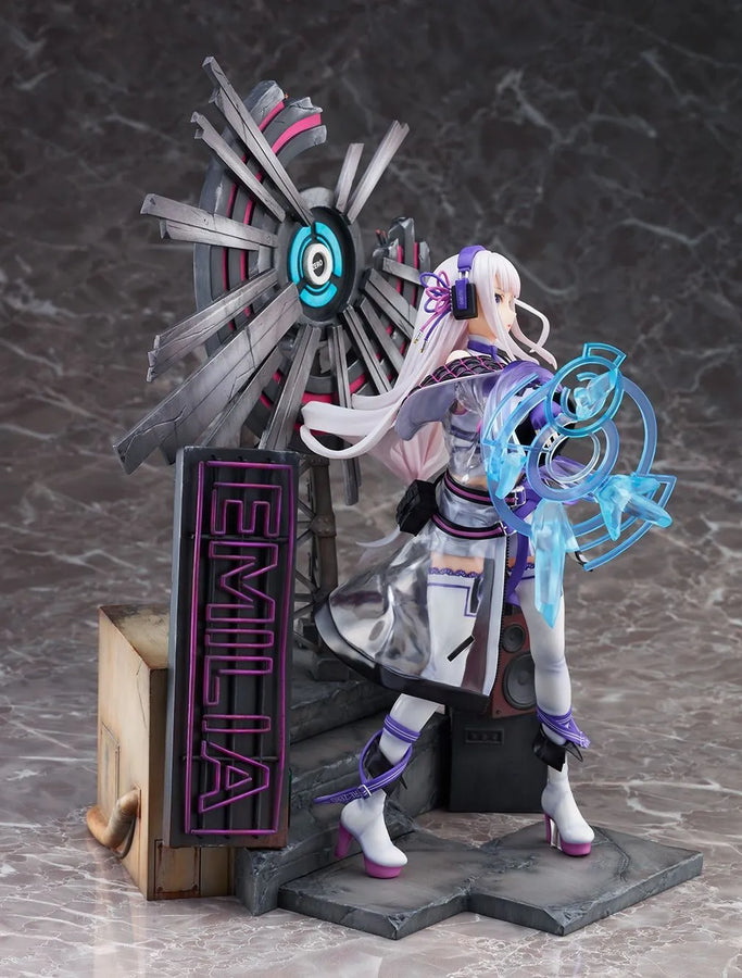 Re:Zero kara Hajimeru Isekai Seikatsu - Emilia - Shibuya Scramble Figure - 1/7 - Neon City Ver. (Alpha Satellite, eStream)ㅤ – Alpha Satellite – ActionFigure Brasil