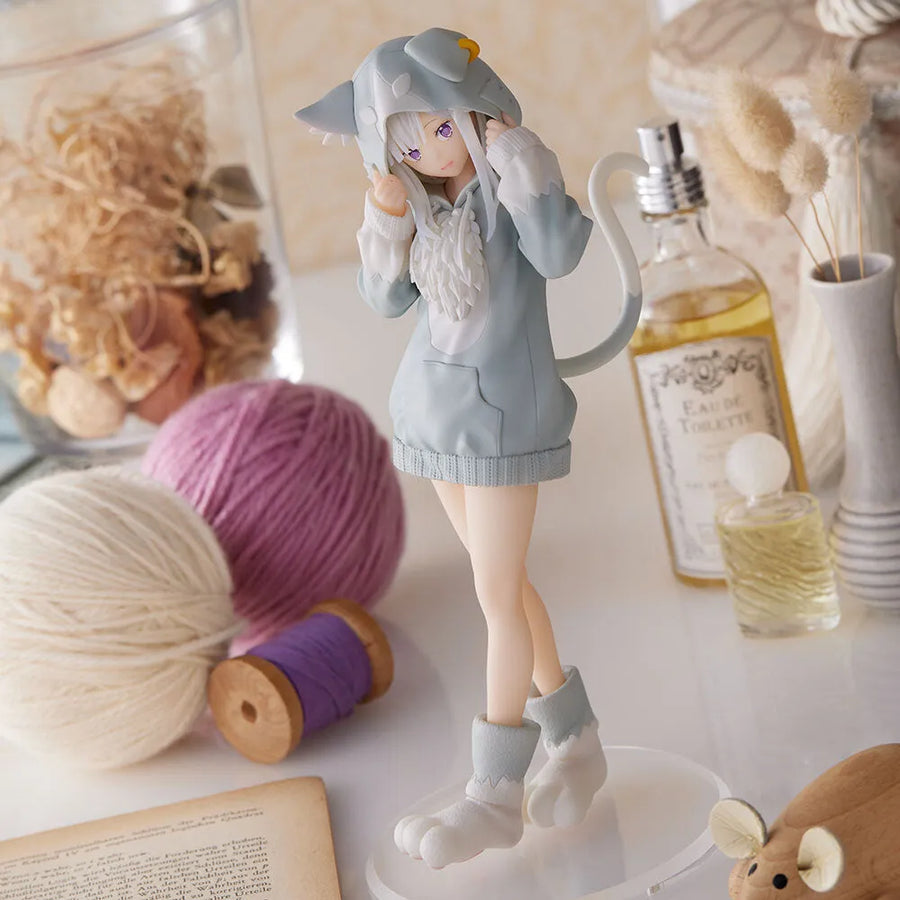 Re:Zero kara Hajimeru Isekai Seikatsu - Emilia - SPM Figure - Dai Seirei Puck (SEGA)ㅤ – Sega – ActionFigure Brasil