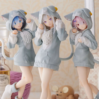 Re:Zero kara Hajimeru Isekai Seikatsu - Emilia - SPM Figure - Dai Seirei Puck (SEGA)ㅤ – SEGA – ActionFigureBrasil — embalagem
