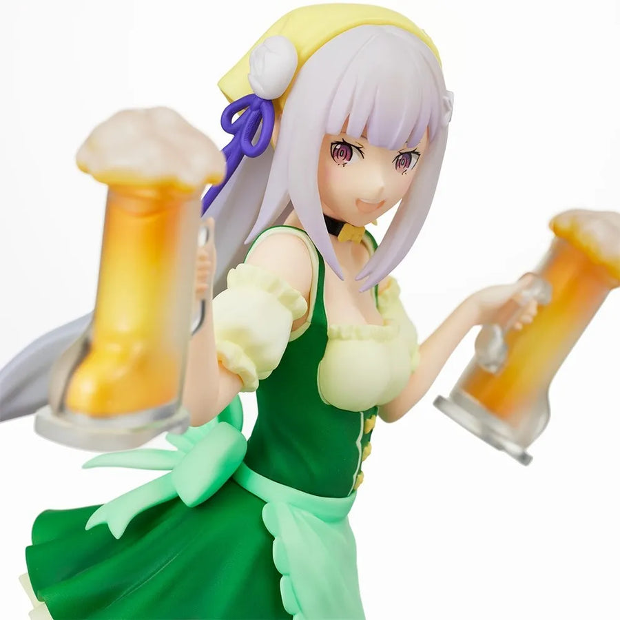 Re:Zero kara Hajimeru Isekai Seikatsu - Emilia - SPM Figure - Oktoberfest Ver. (SEGA)ㅤ – Sega – ActionFigure Brasil