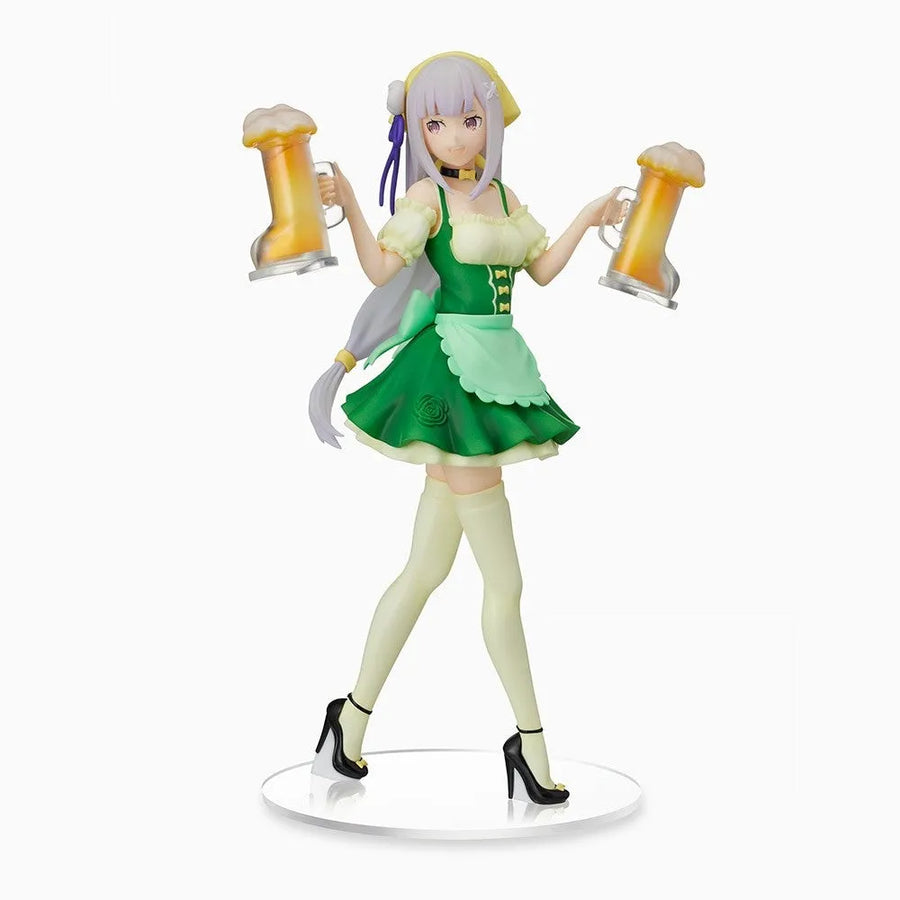 Re:Zero kara Hajimeru Isekai Seikatsu - Emilia - SPM Figure - Oktoberfest Ver. (SEGA)ㅤ – Sega – ActionFigure Brasil