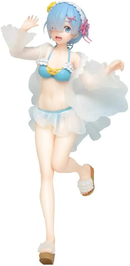 Re:Zero kara Hajimeru Isekai Seikatsu Memory Snow - Rem - Precious Figure - Original Frill Swimsuit ver. (Taito)ㅤ – Taito – ActionFigure Brasil