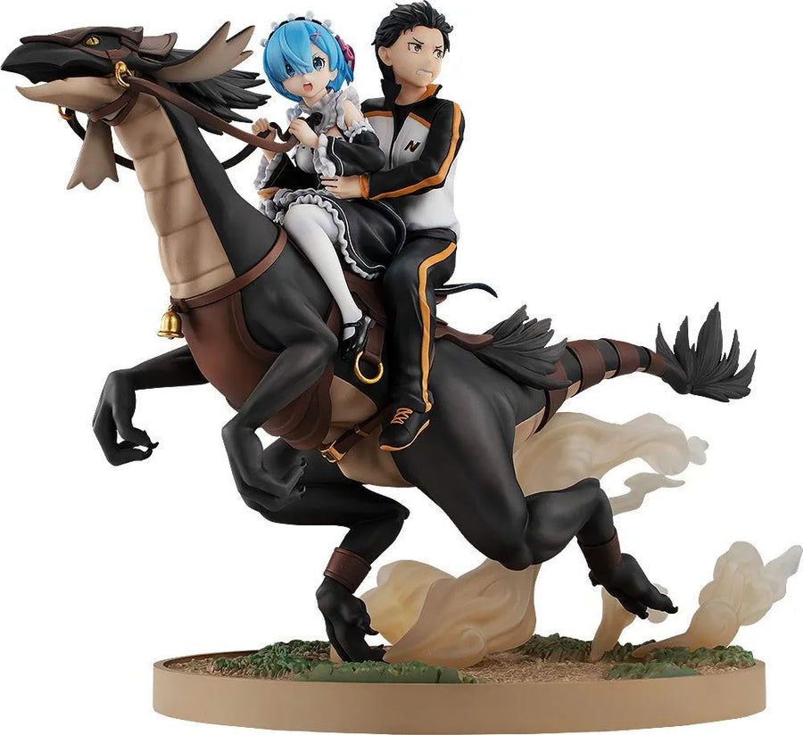 Re:Zero kara Hajimeru Isekai Seikatsu - Natsuki Subaru - Rem - KD Colle - Attack on the White Whale Ver. (Kadokawa)ㅤ – Kadokawa – ActionFigureBrasil