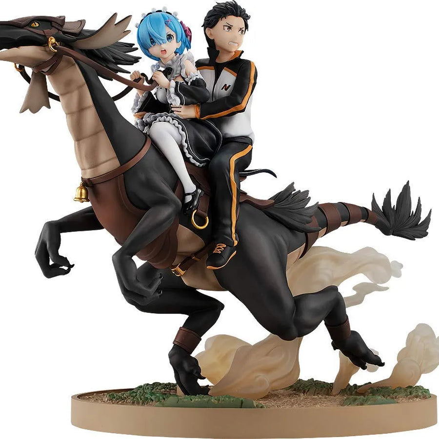 Re:Zero kara Hajimeru Isekai Seikatsu - Natsuki Subaru - Rem - KD Colle - Attack on the White Whale Ver. (Kadokawa)ㅤ – Kadokawa – ActionFigureBrasil