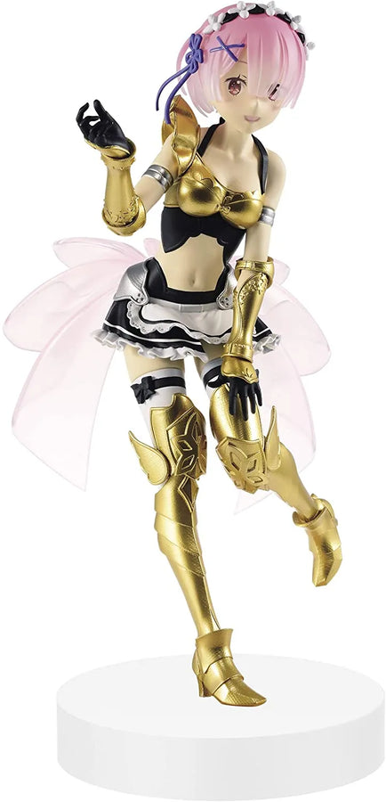 Re:Zero kara Hajimeru Isekai Seikatsu - Ram - EXQ Figure - vol.4, Maid Armor Ver. (Bandai Spirits)ㅤ – Bandai Spirits – ActionFigureBrasil