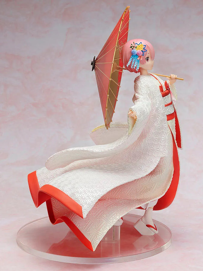 Re:Zero kara Hajimeru Isekai Seikatsu - Ram - F:Nex - 1/7 - Shiromuku - 2023 Re-release (FuRyu) [Shop Exclusive]ㅤ – FuRyu – ActionFigureBrasil