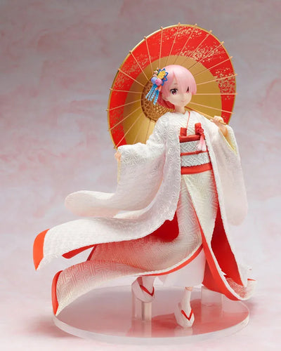 Re:Zero kara Hajimeru Isekai Seikatsu - Ram - F:Nex - 1/7 - Shiromuku ver. (FuRyu)ㅤ – FuRyu – ActionFigureBrasil