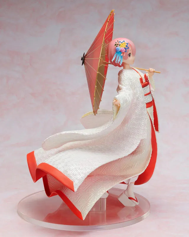 Re:Zero kara Hajimeru Isekai Seikatsu - Ram - F:Nex - 1/7 - Shiromuku ver. (FuRyu)ㅤ – FuRyu – ActionFigureBrasil
