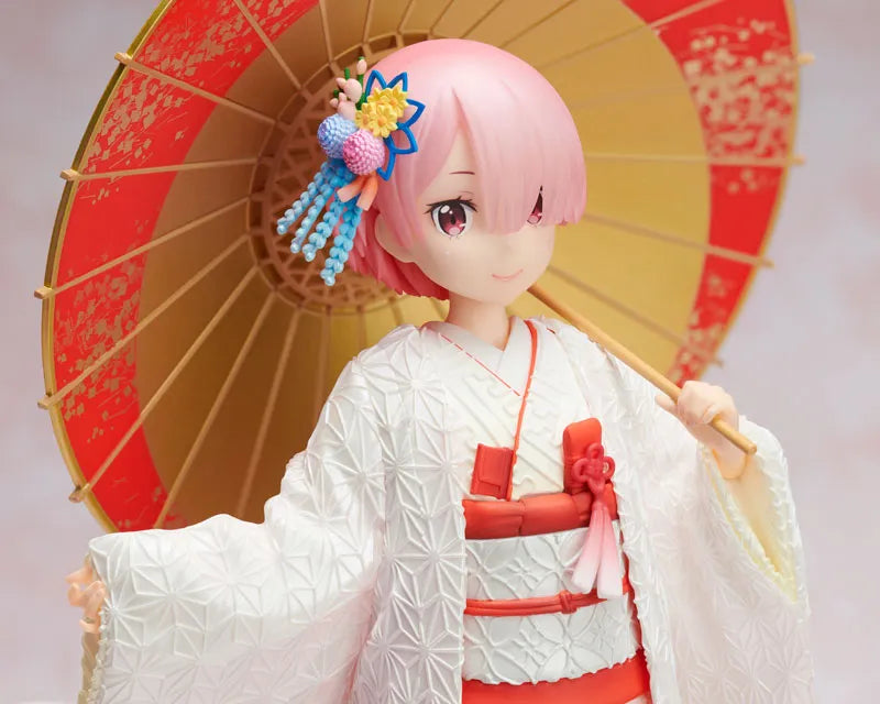 Re:Zero kara Hajimeru Isekai Seikatsu - Ram - F:Nex - 1/7 - Shiromuku ver. (FuRyu)ㅤ – FuRyu – ActionFigureBrasil