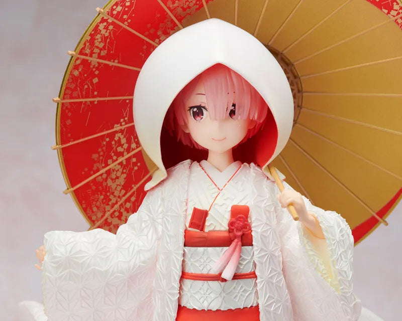 Re:Zero kara Hajimeru Isekai Seikatsu - Ram - F:Nex - 1/7 - Shiromuku ver. (FuRyu)ㅤ – FuRyu – ActionFigureBrasil