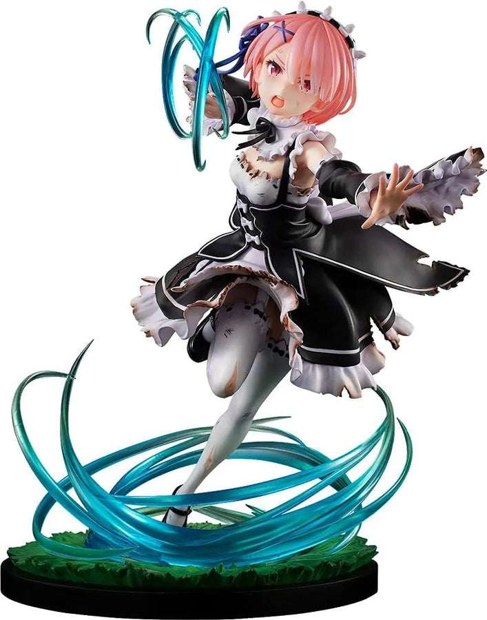 Re:Zero kara Hajimeru Isekai Seikatsu - Ram - KD Colle - 1/7 - Battle with Roswaal Ver. (Kadokawa)ㅤ – Kadokawa – ActionFigureBrasil