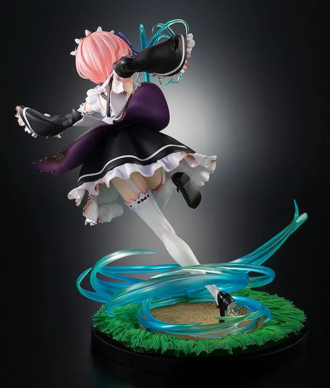 Re:Zero kara Hajimeru Isekai Seikatsu - Ram - KD Colle - 1/7 - Battle with Roswaal Ver. (Kadokawa)ㅤ – Kadokawa – ActionFigureBrasil