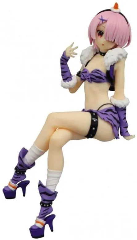 Re:Zero kara Hajimeru Isekai Seikatsu - Ram - Noodle Stopper Figure - Oni Ishou, Another Color ver. (FuRyu)ㅤ – FuRyu – ActionFigure Brasil