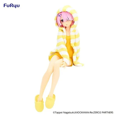 Re:Zero kara Hajimeru Isekai Seikatsu - Ram - Noodle Stopper Figure - Room Wear Yellow Color Ver. (FuRyu)ㅤ – FuRyu – ActionFigureBrasil