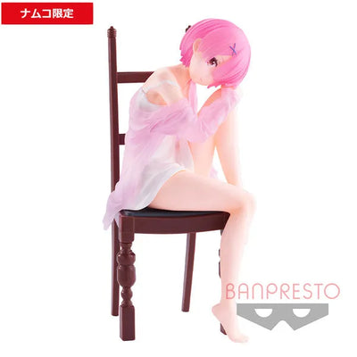 Re:Zero kara Hajimeru Isekai Seikatsu - Ram - Relax Time (Bandai Namco Amusement, Bandai Spirits)ㅤ – Bandai Spirits – ActionFigureBrasil — ângulo diferente
