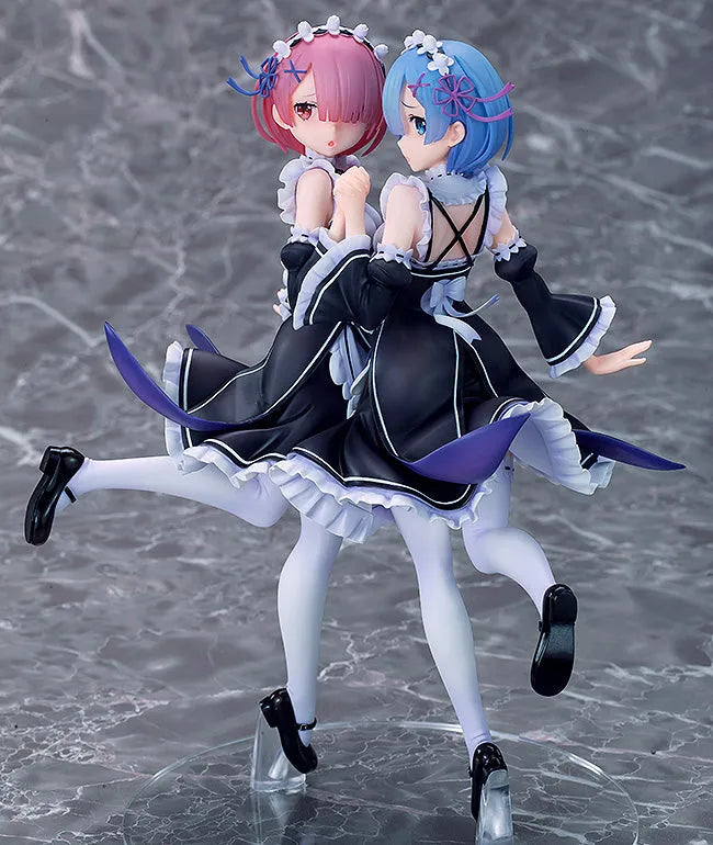 Re:Zero kara Hajimeru Isekai Seikatsu - Ram - Rem - 1/7 - Twins Ver. (Souyokusha, Good Smile Company)ㅤ – Good Smile Company – ActionFigureBrasil