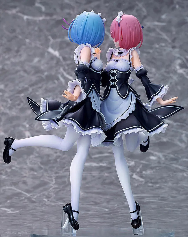 Re:Zero kara Hajimeru Isekai Seikatsu - Ram - Rem - 1/7 - Twins Ver. (Souyokusha, Good Smile Company)ㅤ – Good Smile Company – ActionFigureBrasil