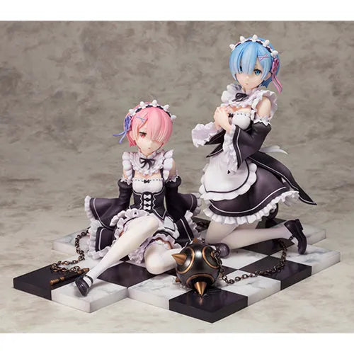 Re:Zero kara Hajimeru Isekai Seikatsu - Ram - Rem - 1/8 - Dengekiya Special Setㅤ – Revolve – ActionFigure Brasil