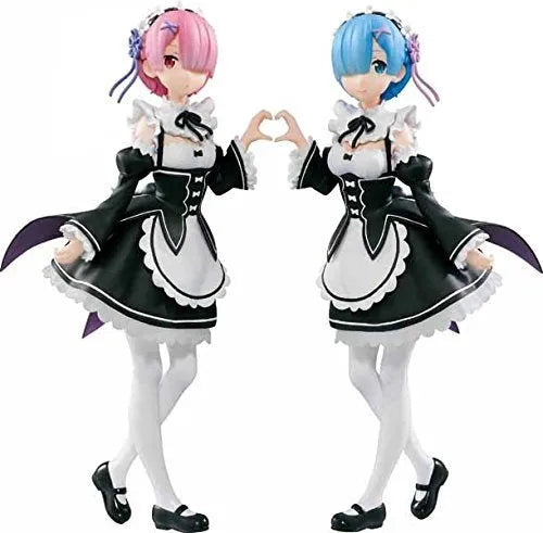 Re:Zero kara Hajimeru Isekai Seikatsu - Ram - Rem - Ichiban Kuji - Ichiban Kuji Re:Zero kara Hajimeru Isekai Seikatsuㅤ – Banpresto – ActionFigureBrasil