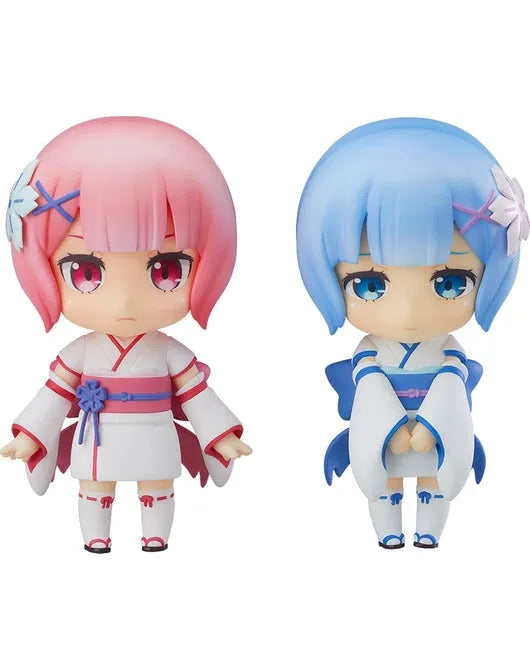 Re:Zero kara Hajimeru Isekai Seikatsu - Ram & Rem - Nendoroid #942 - Childhood Ver.ㅤ – Good Smile Company – ActionFigure Brasil