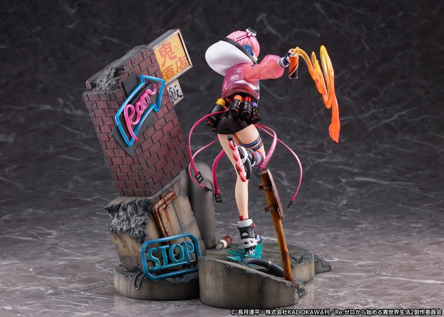 Re:Zero kara Hajimeru Isekai Seikatsu - Ram - Shibuya Scramble Figure - 1/7 - Neon City Ver. (Alpha Satellite) [Shop Exclusive]ㅤ – Alpha Satellite,eStream – ActionFigureBrasil