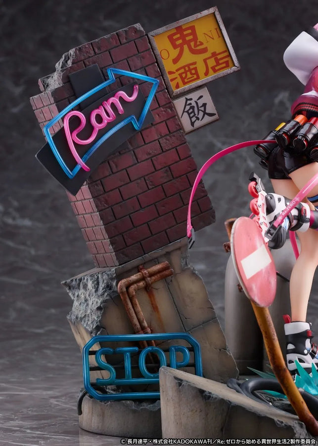 Re:Zero kara Hajimeru Isekai Seikatsu - Ram - Shibuya Scramble Figure - 1/7 - Neon City Ver. (Alpha Satellite) [Shop Exclusive]ㅤ – Alpha Satellite,eStream – ActionFigureBrasil