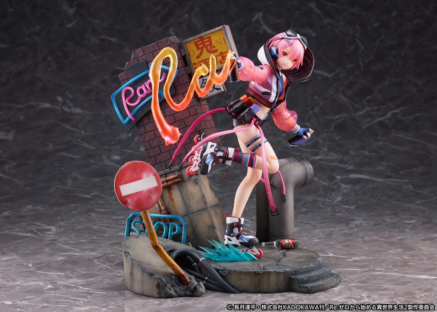 Re:Zero kara Hajimeru Isekai Seikatsu - Ram - Shibuya Scramble Figure - 1/7 - Neon City Ver. (Alpha Satellite) [Shop Exclusive]ㅤ – Alpha Satellite,eStream – ActionFigureBrasil